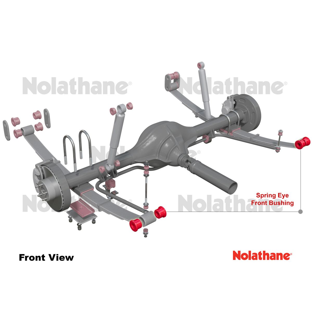 Nolathane Spring Eye Bush Kit 47327