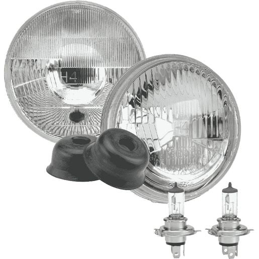 Narva 5 3/4" H4 Halogen Headlamp Conversion Kit 12V 100/55W - 72050