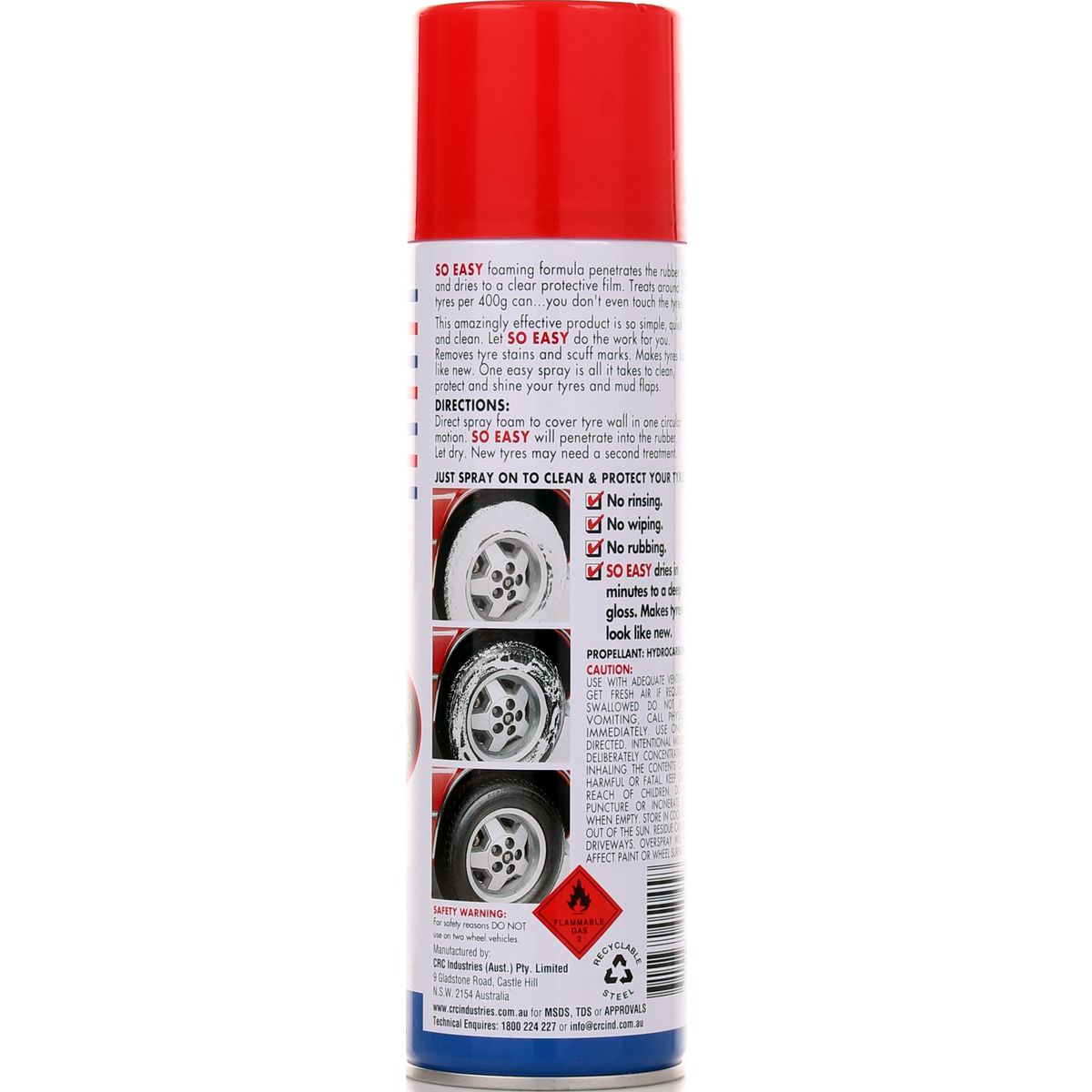 CRC So Easy One Step Tyre Care 400g 5045