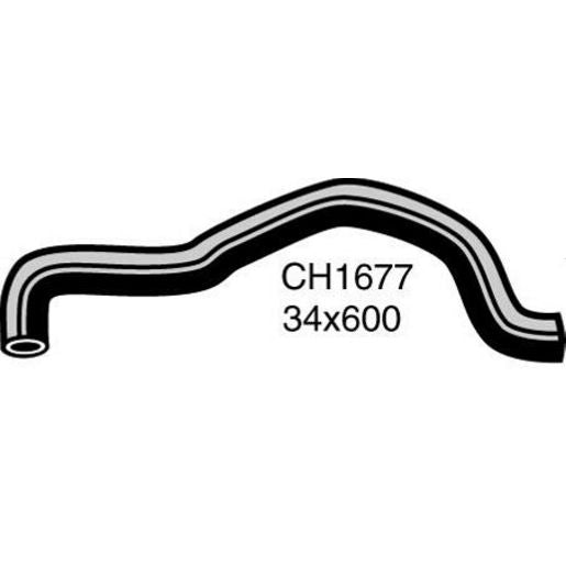 Mackay Top Radiator Hose CH1677