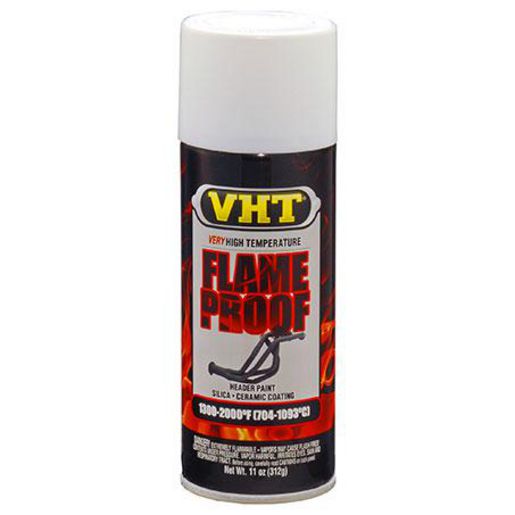 VHT Aerosol Spray Flameproof Primer White 312g (704-1093 DegC) SP118