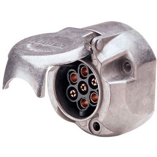 Narva Trailer Plug 7 Pin Large Round Metal (25Pk) 82062/25