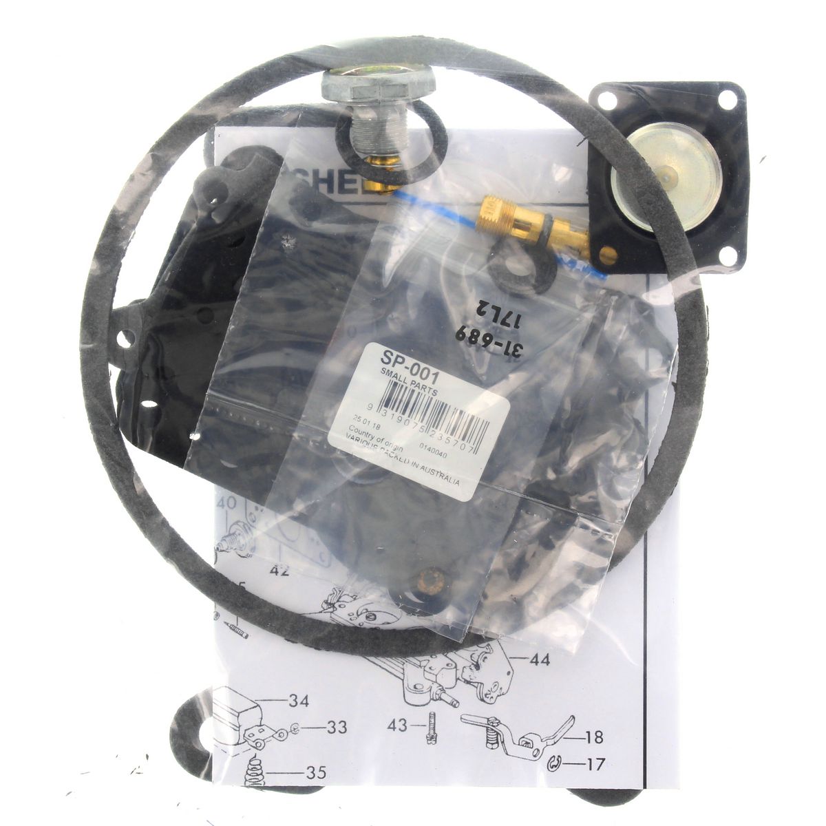 Fuelmiser Carburetor Service Kit HY-353