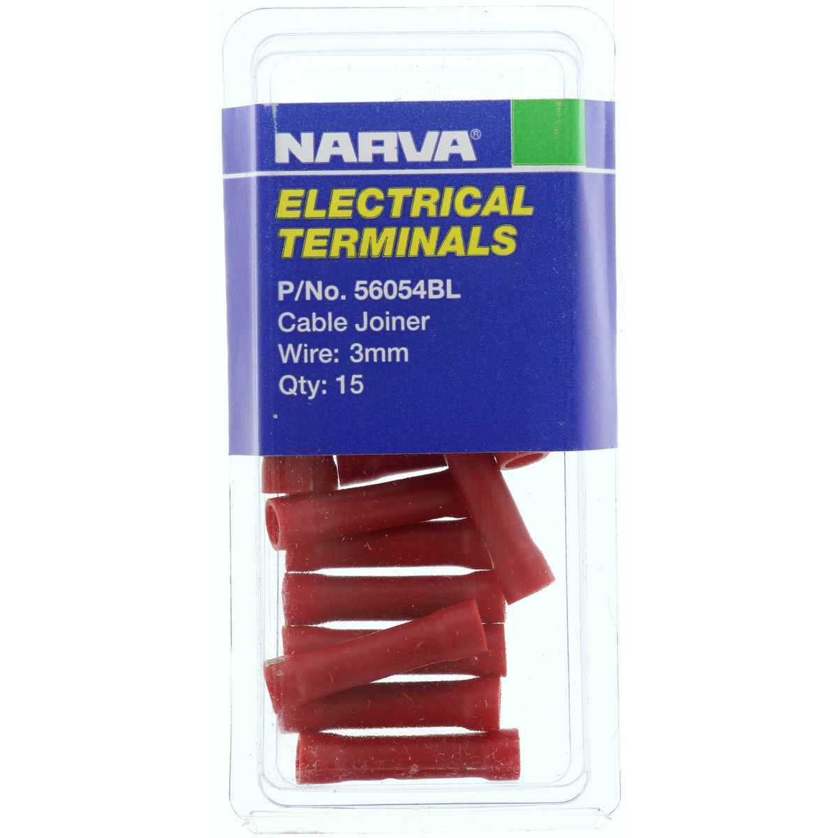 Narva Terminal Cable Joiner 2.5mm - 3mm Red N 56054BL