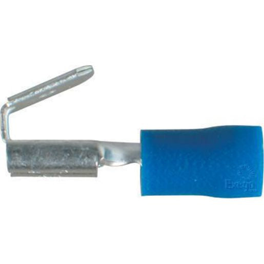 Narva Connector 2 Way Insulated Blue 6.3mm (100Pk) 56132