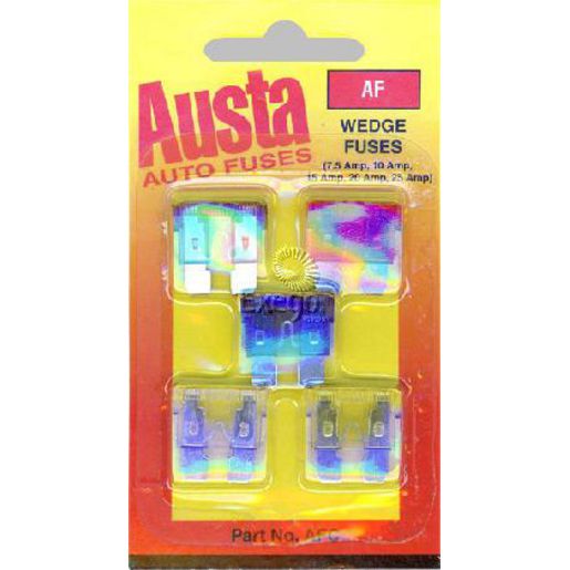 Austa Standard Blade Fuse Assortment 5 Pce AFC