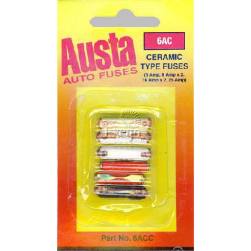 Austa Ceramic Fuse Assortment 6ACC