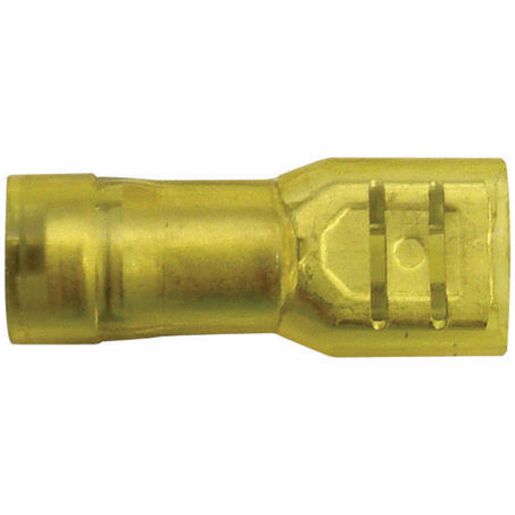 Narva Terminal Female Blade Yellow 6.3mm (100Pk) 56145