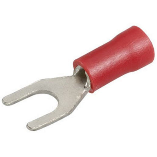 Narva Terminals Spade 5mm Red (100Pk) 56164