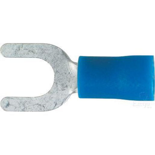 Narva Terminal Male Blade Blue 5mm (100Pk) 56168