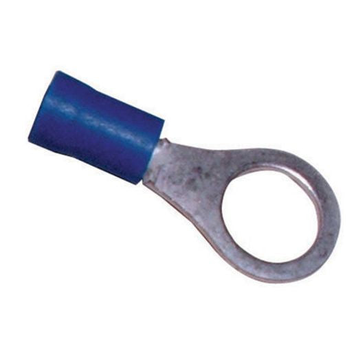 Narva Terminal Ring Blue 8.4mm (100Pk) 56182