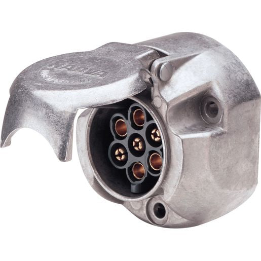 Narva Trailer Socket 5 Pin Round 82063BL