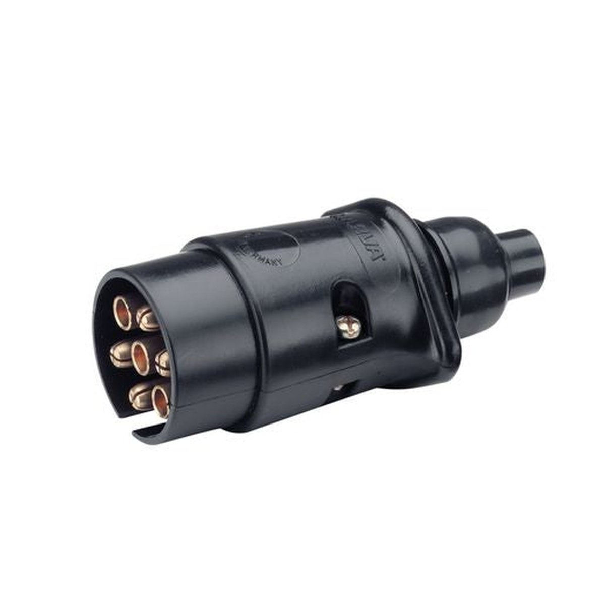 Narva 7 Pin Trailer Plug Large Round 82181BL