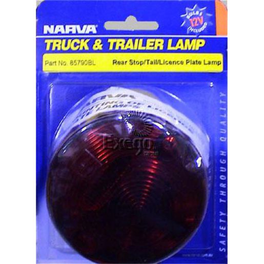 Narva Stop/Tail/Licence Plate Light Incandescent 85790BL
