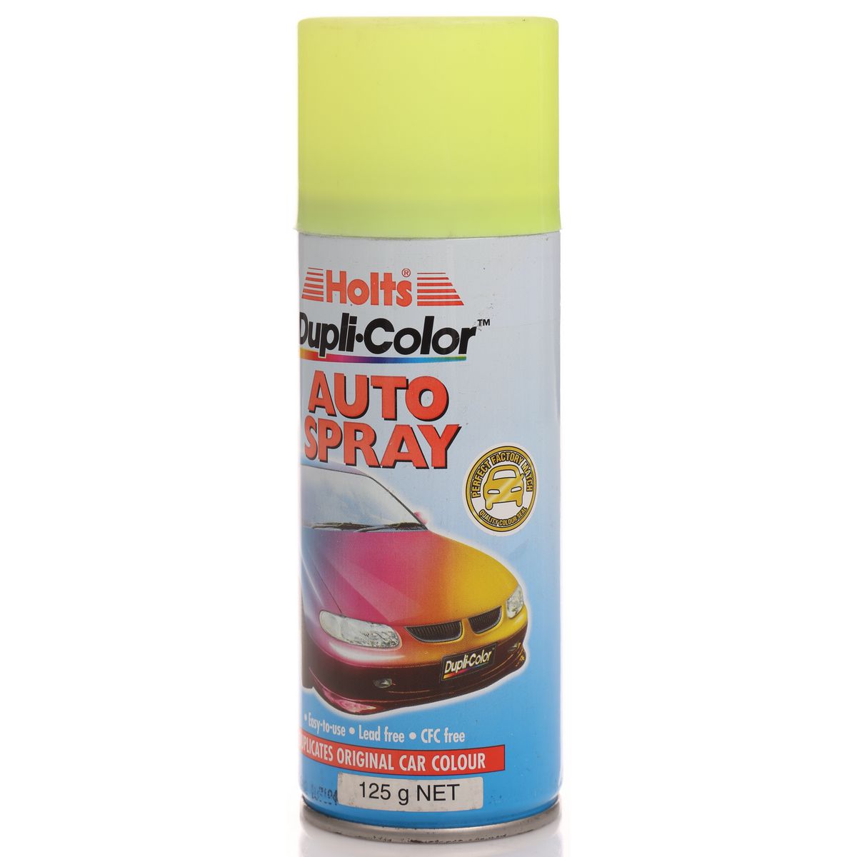 Dupli-Color Automotive Spray Paint Fluoro Yellow 150g DS122