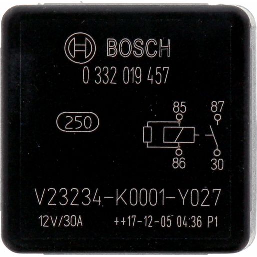 Bosch Main Current Relay 0 332 019 457