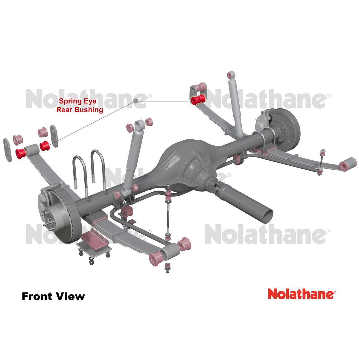 Nolathane Spring Eye Bush Kit 47150