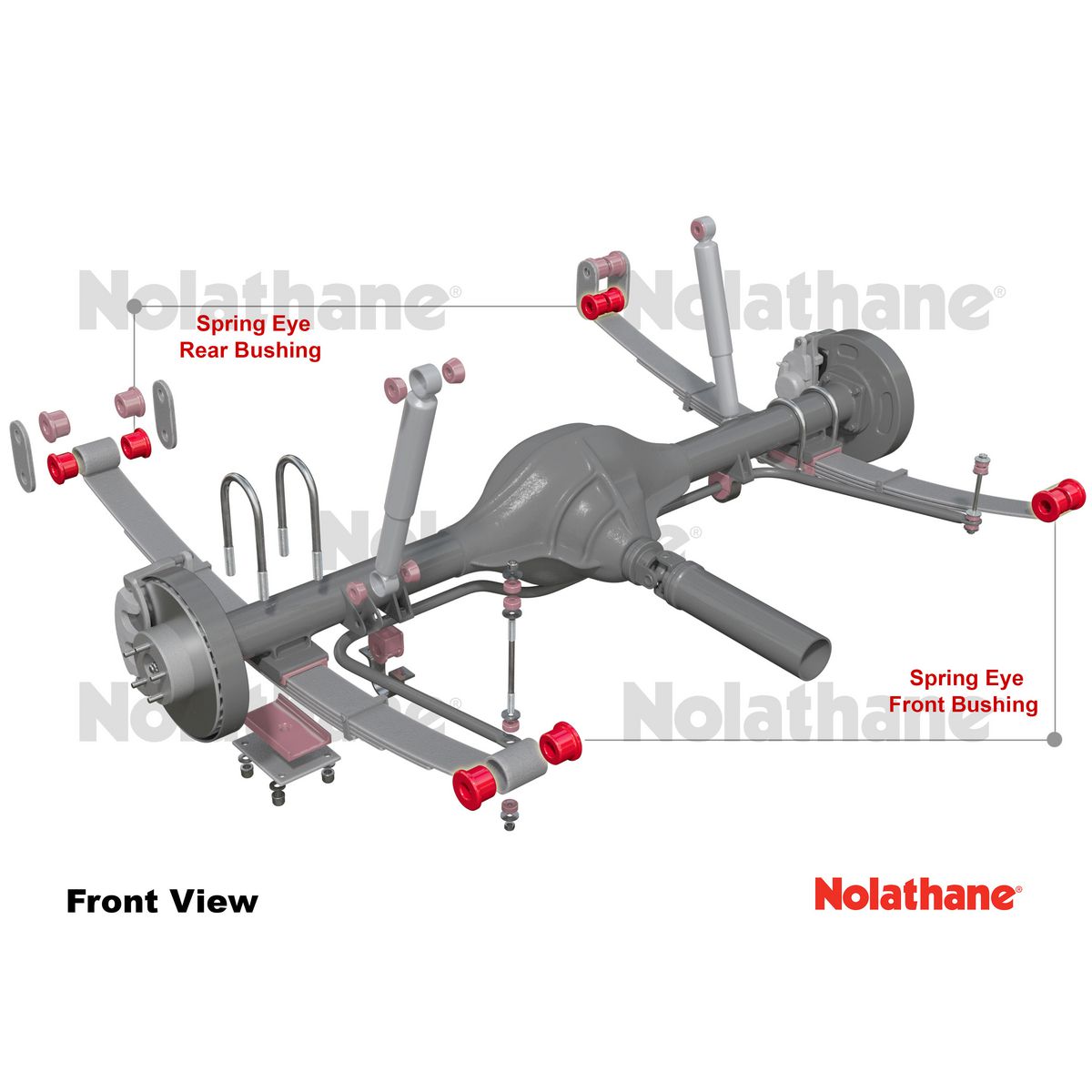 Nolathane Spring Eye Bush Kit 47150