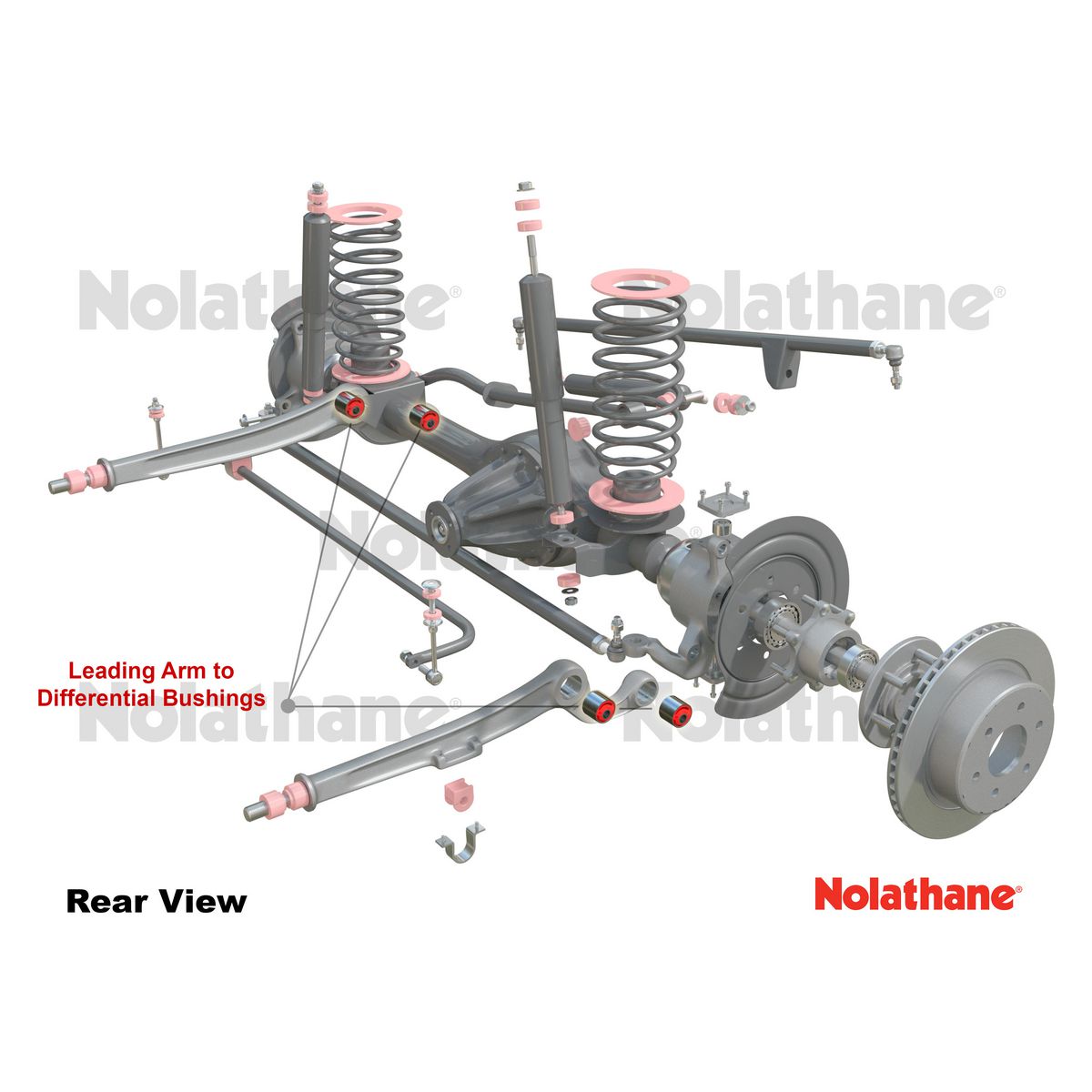 Nolathane Leading Arm Bush Kit 48050