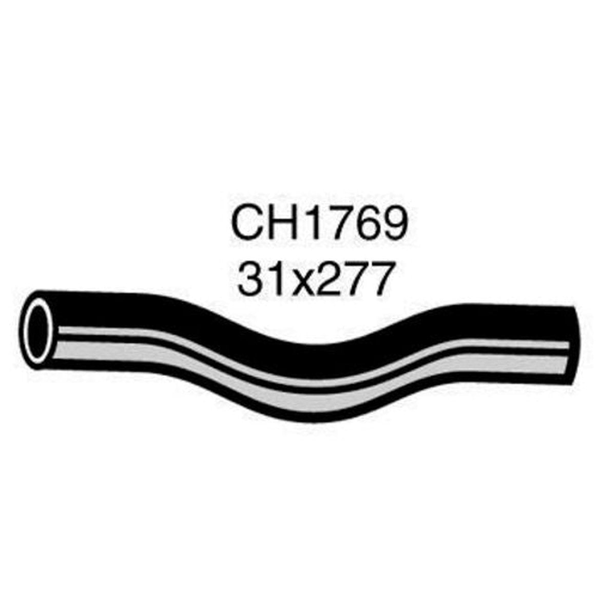 Mackay Bottom Radiator Hose CH1769