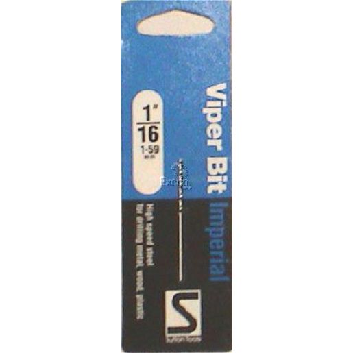 Sutton Hss Drill Bit 1/16In D1050159