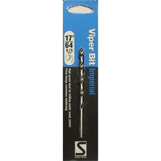 Sutton Hss Drill Bit 17/64In D1050676