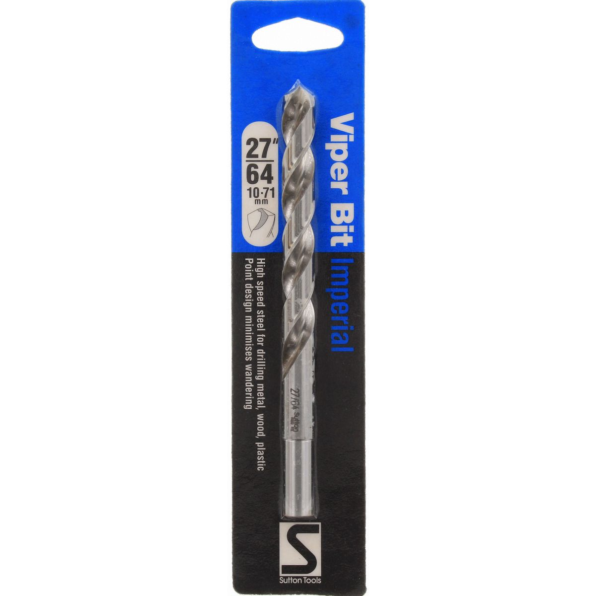 Sutton Hss Drill Bit 27/64In D1051072