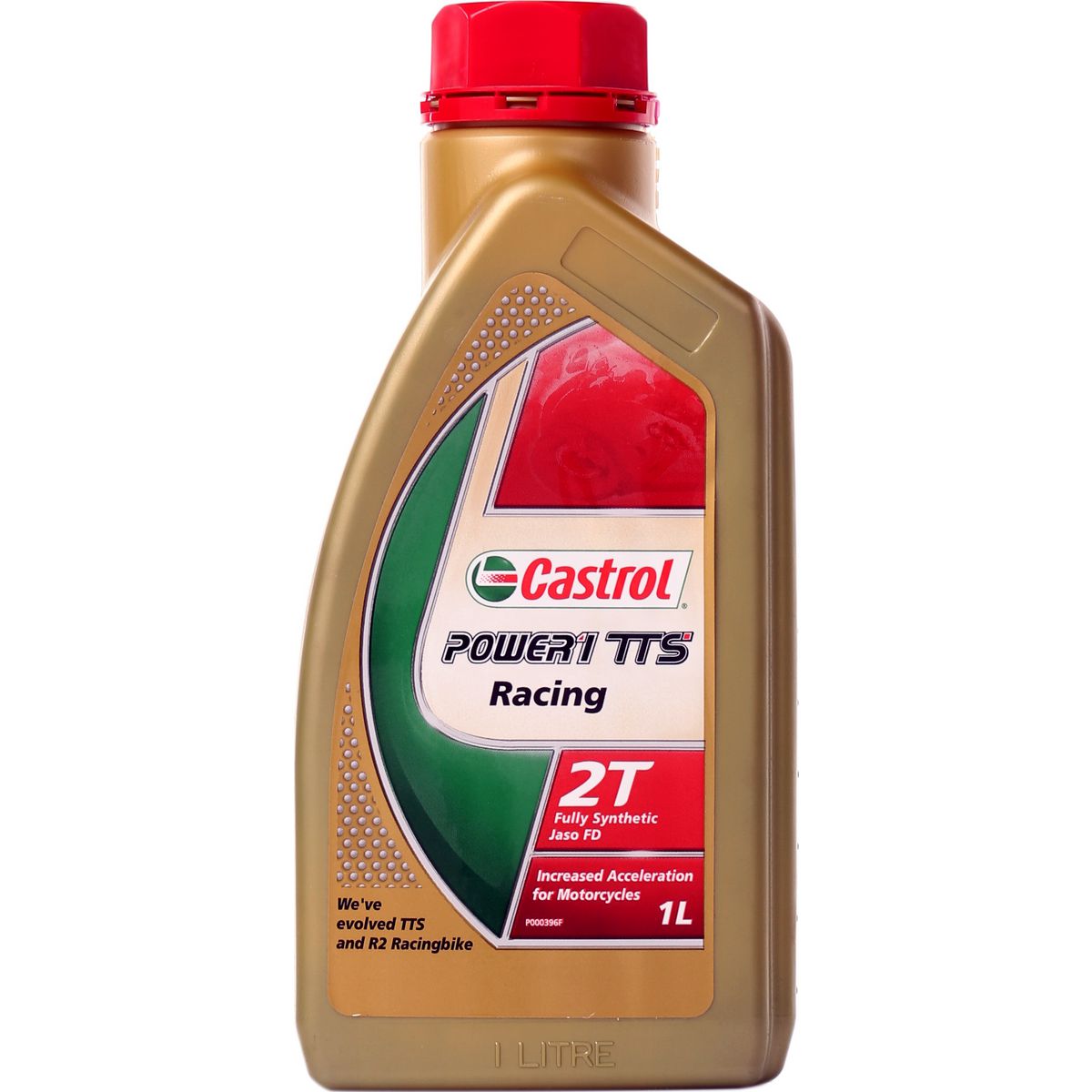 Castrol POWER1 Motorcycle TTS Racing 2T Engine Oil 1L 3356039