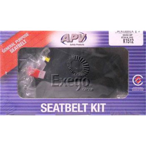 APV Seat Belt 90/90 Vertically Mounted On Pillar - 300mm Stalk K1512