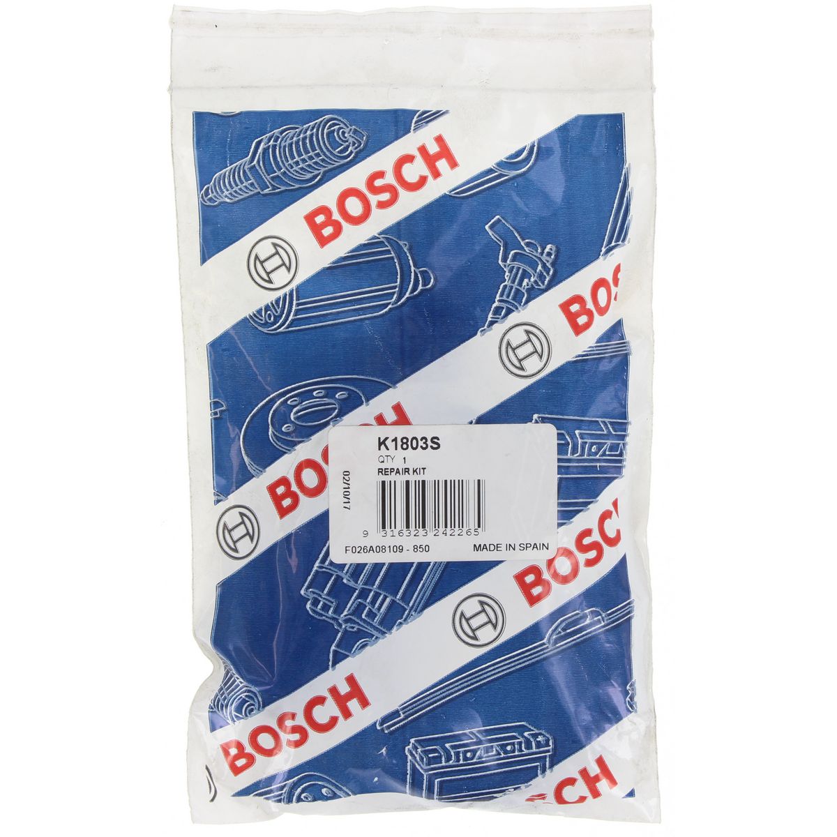 Bosch Brake Caliper Kit K1803S