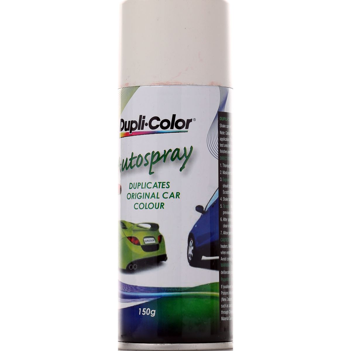 Dupli-Color Automotive Aerosol Spray Paint Cream White 150g DSH66