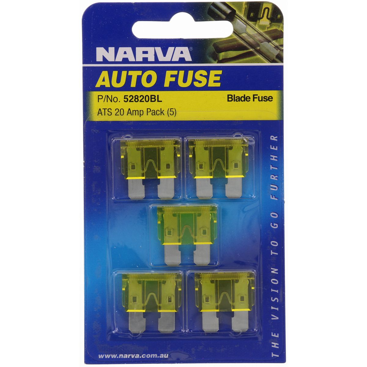 Narva Blade Fuse ATS 20A 52820BL