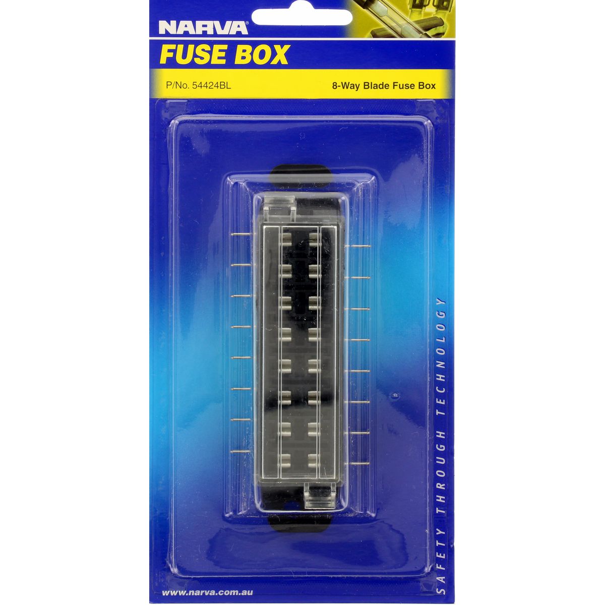 Narva Blade Fuse Box 8 Way 30A 54424BL