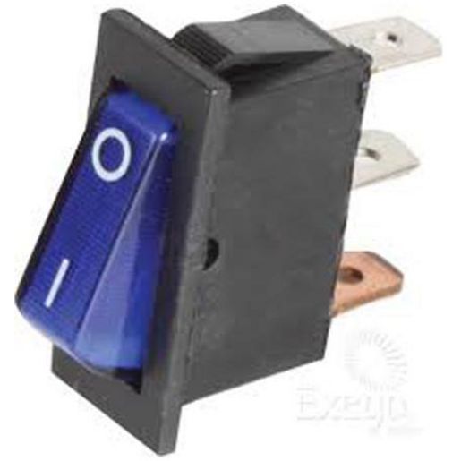 Narva Rocker Switch Illuminated On/Off Blue 62016BL