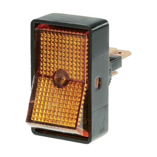 Narva Switch Rocker Illuminated On Off Amber 62021BL