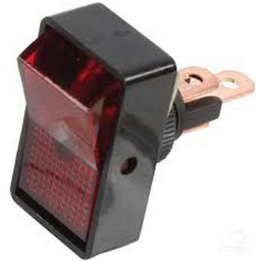 Narva Switch Rocker Illuminated On Off Red 62024BL