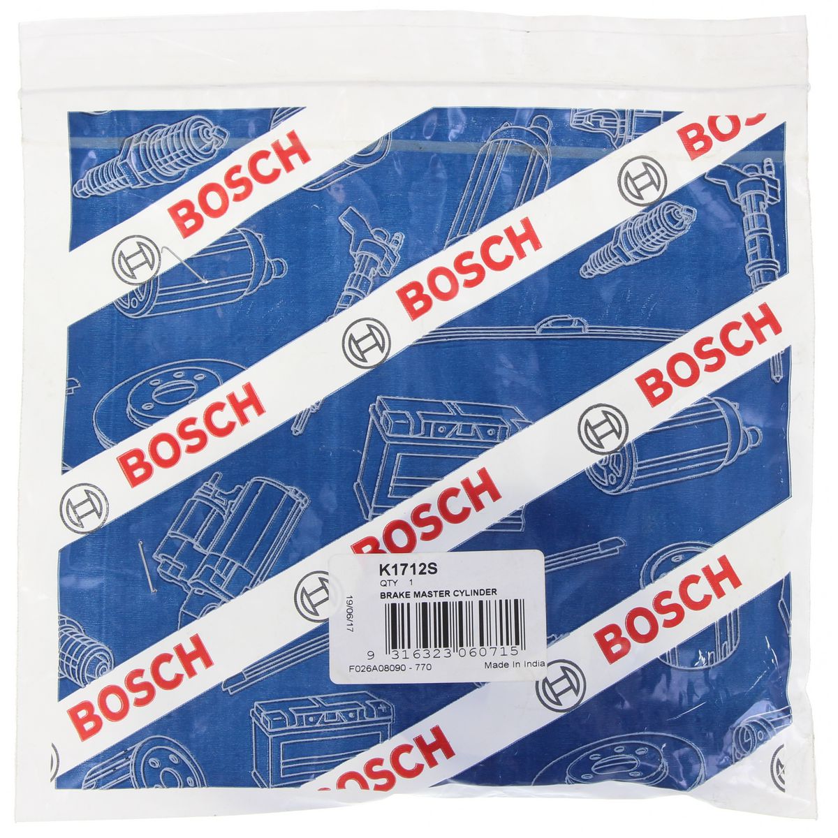 Bosch Brake Caliper Kit K1712S