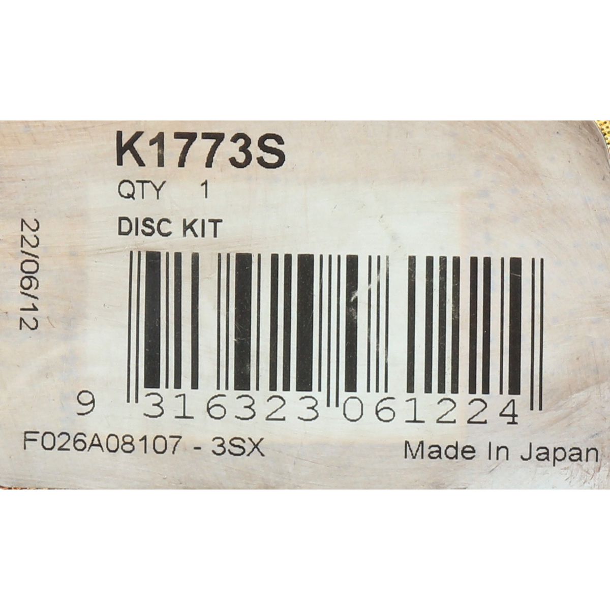 Bosch Brake Caliper Kit K1773S