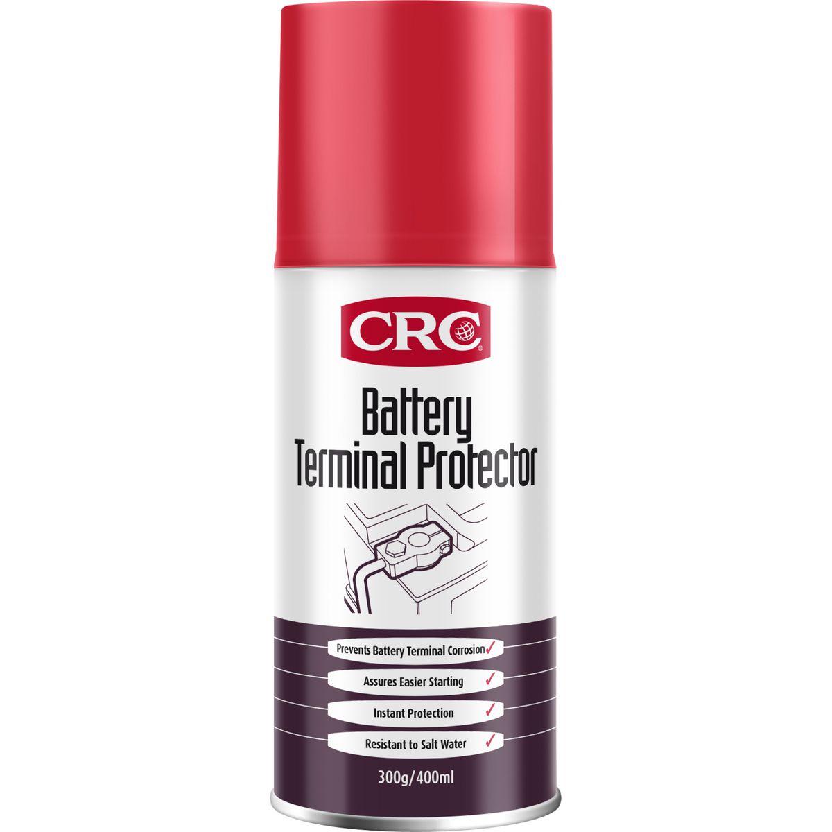 CRC Battery Terminal Protector Aerosol Spray 300g