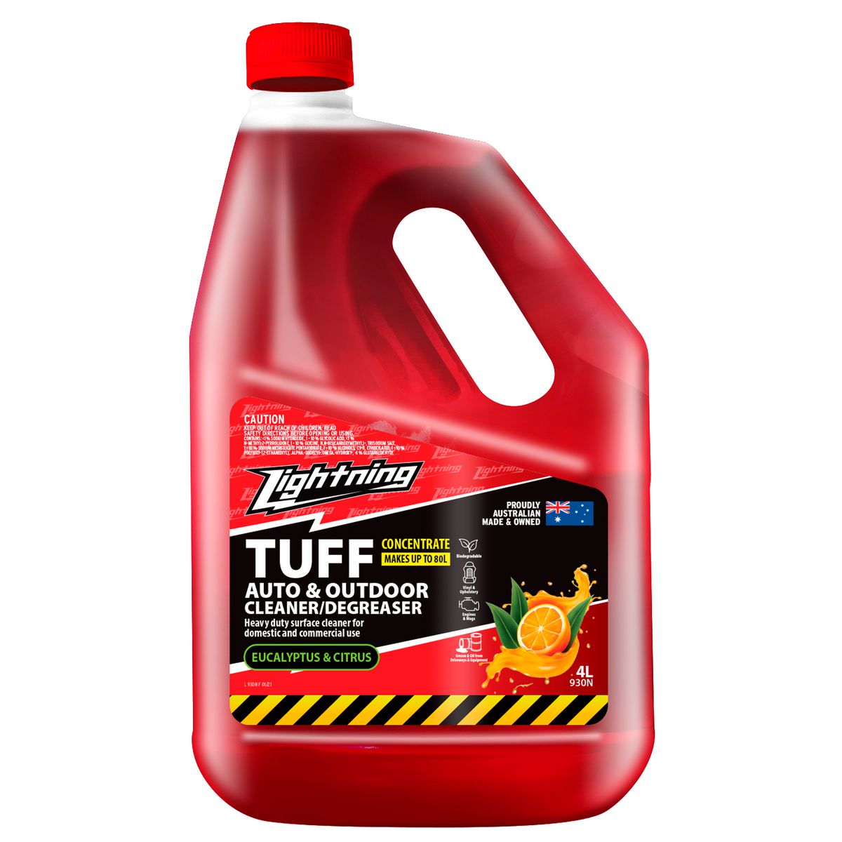 Lightning Tuff Auto & Outdoor Degreaser 4L 930N