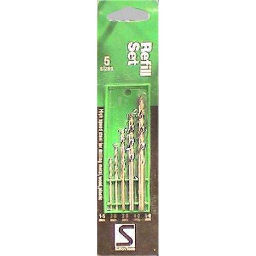 Sutton Drill Bit Set 5Pc 1/16In To 3/6In D105VRK3