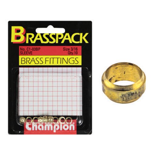 Champion Fasteners Olive Pack-3/16 C1-03BP