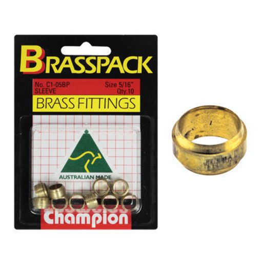 Champion Fasteners Olive Pack-5/16 C1-05BP