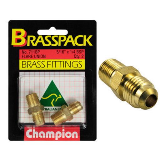 Champion Fasteners Union Flare Pack-5/16 X 1/4 Singl 711BP