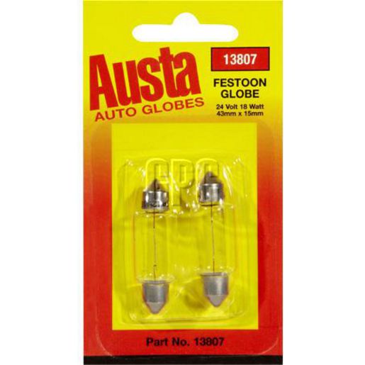 Austa Festoon Globe 12V 18W Standard 13807