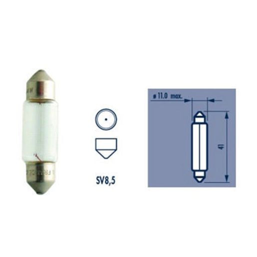 Narva Festoon Sv8.5 Premium Globe 12V 5W 17175