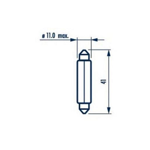 Narva Festoon Sv8.5 Premium Globe 12V 10W 17314