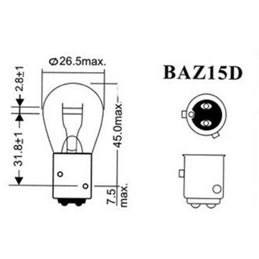 Narva Bayonet Baz15D Premium Globe 12V 21/4W 17881