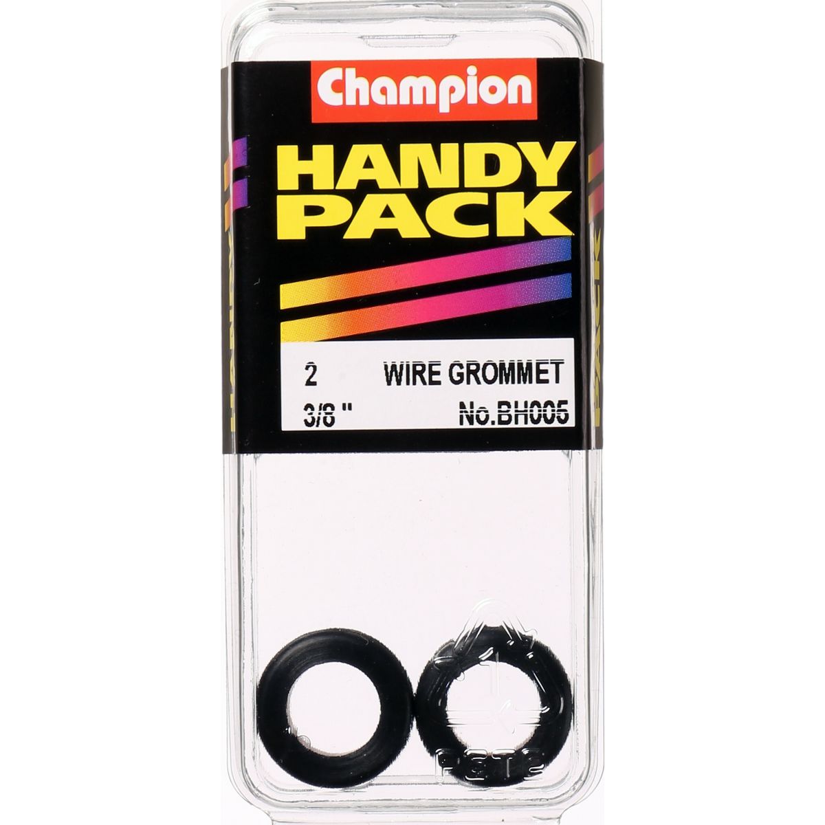 Champion Fasteners Grommet Wiring Nitrile Rubber M10 X 12 X 17mm BH005