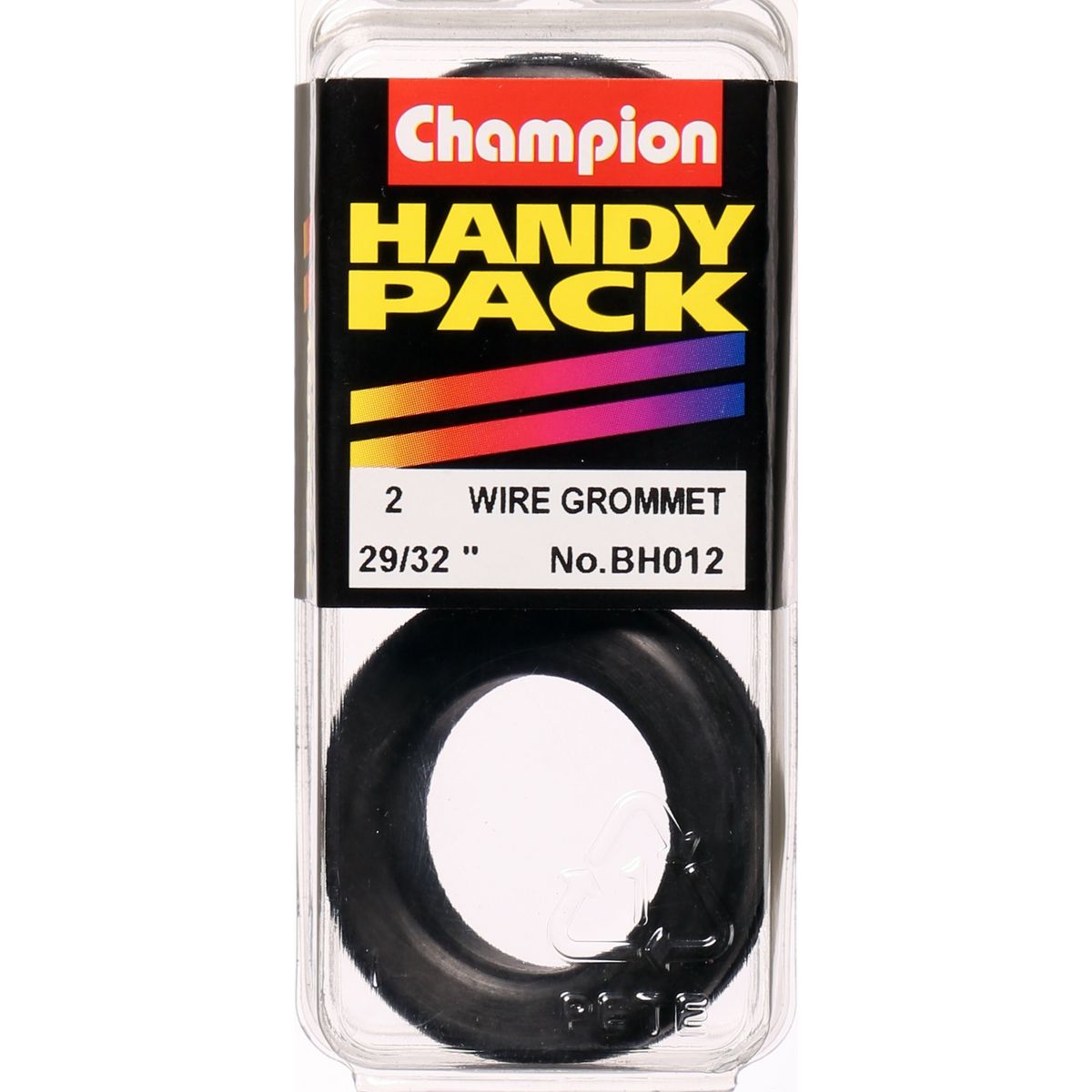 Champion Fasteners Grommet Wiring Nitrile Rubber M23 X 31 X 37mm BH012